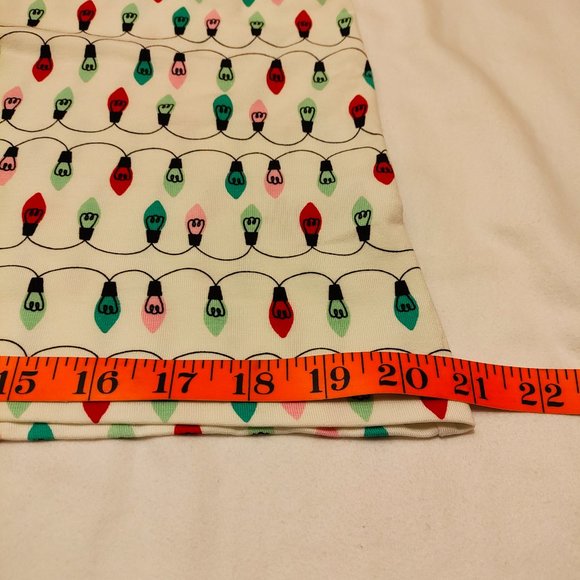 NWOT Christmas Lights Mock Turtleneck Large - Picture 9 of 10